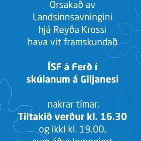 ÍSF á ferð