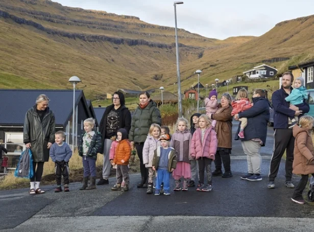 Í gjár varð gamla vatnverki, ímillum dagstovnin Kura og samkomuhúsið Zion, tikið niður. Har verður staðsetingin (Mynd: torshavn.fo)