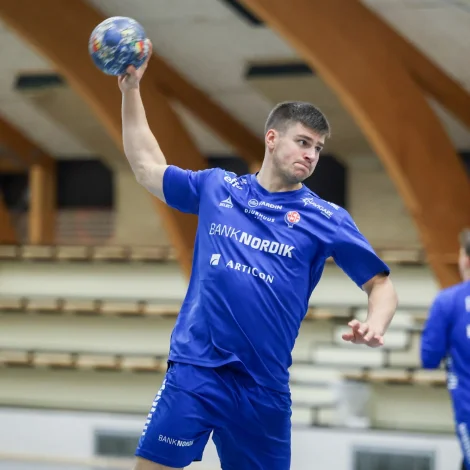 22-ára gamli landsliðsbakkurin var millum teir mest effektivu spælararnar í bestu svensku deildini í 1. umfari (Savnsmynd: Sverri Egholm)