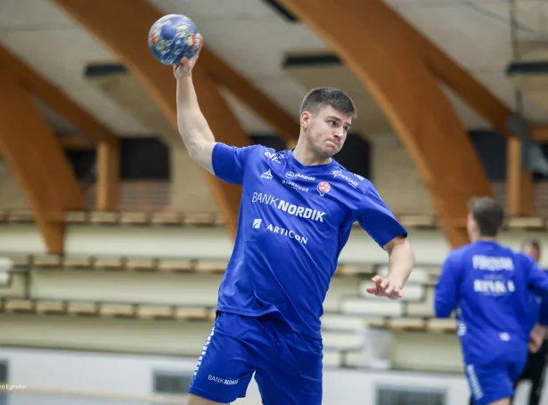 22-ára gamli landsliðsbakkurin var millum teir mest effektivu spælararnar í bestu svensku deildini í 1. umfari (Savnsmynd: Sverri Egholm)