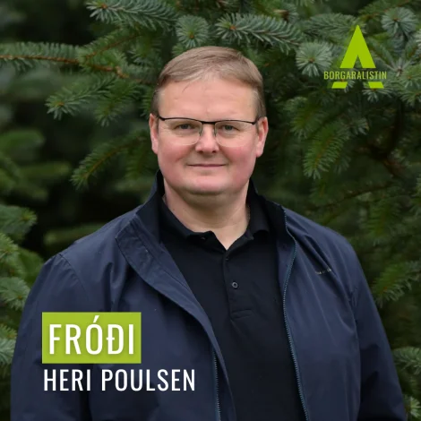 Fróði Heri Poulsen, stillar upp fyri Borgaralistan