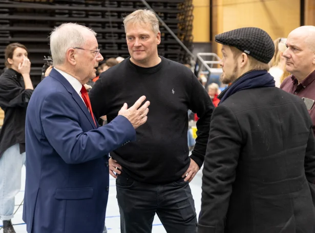 Heðin Mortensen og Javnaðarflokkurin hava í dag verið í samráðingum við millum annað Fólkaflokkin (Mynd: Sverri Egholm)