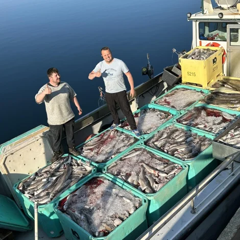 Nakrir útroðrarbátar selja á Fiskamarknaðinum