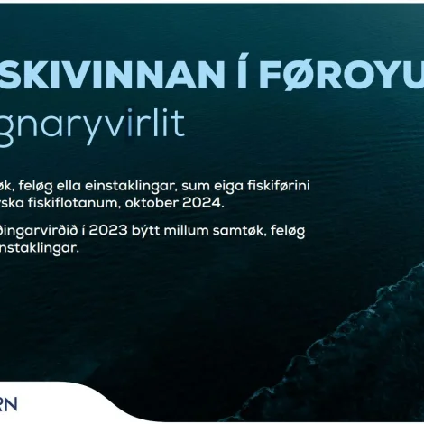 Yvirlit yvir “Ognarviðurskifti í fiskivinnuni” og “Fiskirættindi” fyri 2024