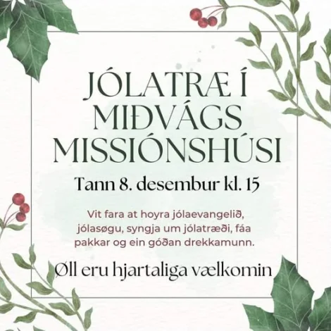 Jólatræ í Miðvági