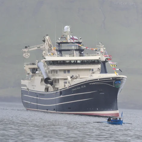 Finnur Fríði landar til Varðan Pelagic í kvøld