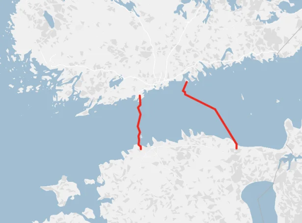 Estlink 2 hevur í nakrar mánaðir í ár verið óvrikin vegna viðlíkahald. Tað er óvist, um tað hevur nakað við hetta at gera - støðan verður kannað í løtuni