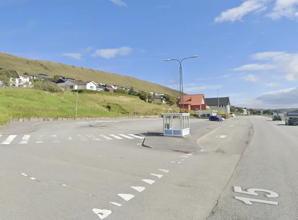 Her á leið skal hendingin vera farin fram (Mynd: Google Maps)