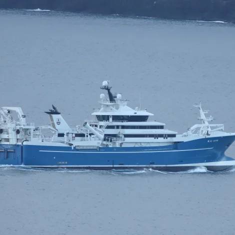 Christian í Grótinum hevur landað svartkjaft í Fuglafirði