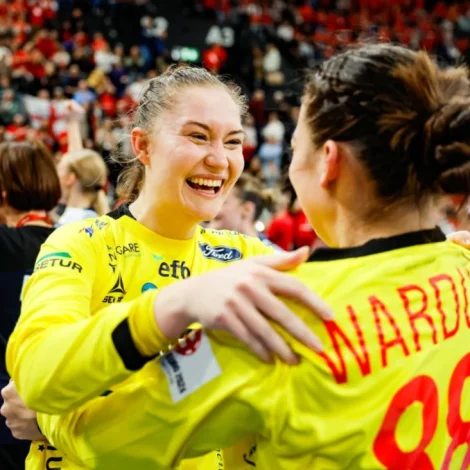 Annika Fríheim Petersen verður aftur við á landsliðnum, tá farið verður til Týsklands seinni í mánaðinum (Mynd: EHF)