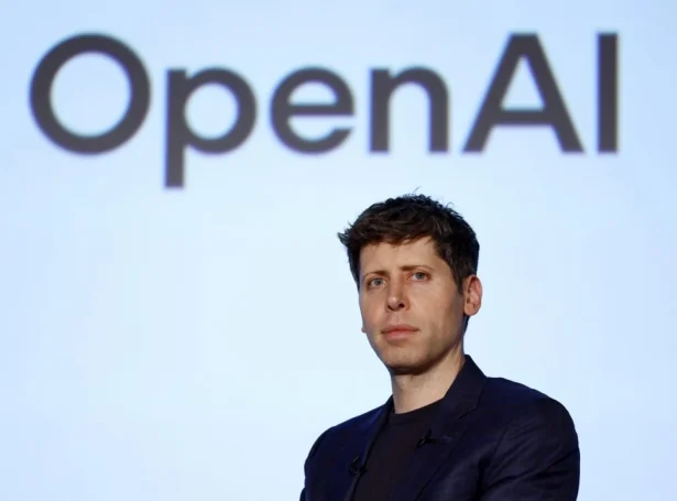 Sam Altman, stjóri í OpenAI, felagið aftan fyri ChatGPT (Mynd: EPA)