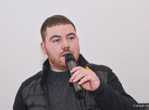 Eyðstein Zachariasen, borgarstjóri í Sunda kommunu (Savnsmynd: Jens Kr. Vang)