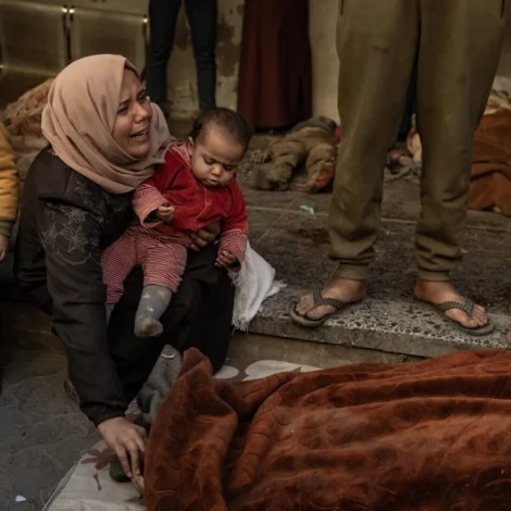 Talið av deyðum í Gaza í nátt oman fyri 400