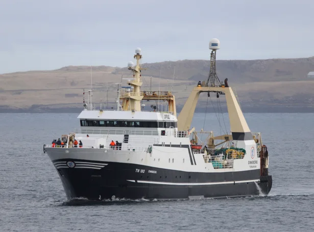 Enniberg er betra skipið hjá samtakinum, og fiskaði í fjør fyri 99,8 milliónir krónur (Savnsmynd: Kiran Jóanesarson)