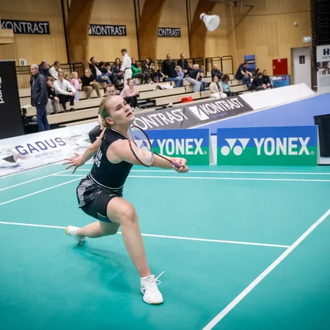 Miriam í Grótinum er búsitandi í Keypmannhavn, har hon spælir fast á næstbesta liðnum hjá KBK á Eysturbrúgv í liðkapping - liðið er flutt upp í bestu donsku deildina (Mynd: Jens Kr. Vang)