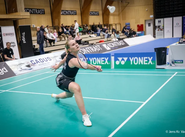 Miriam í Grótinum er búsitandi í Keypmannhavn, har hon spælir fast á næstbesta liðnum hjá KBK á Eysturbrúgv í liðkapping - liðið er flutt upp í bestu donsku deildina (Mynd: Jens Kr. Vang)