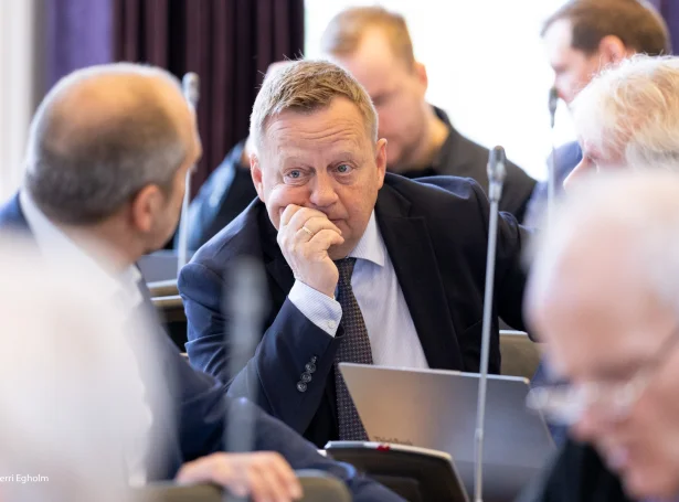 - Tað snýr seg ikki um nakað einstakt mál, staðfestir hóvligi maðuin úr Saltangará (Savnsmynd: Sverri Egholm)