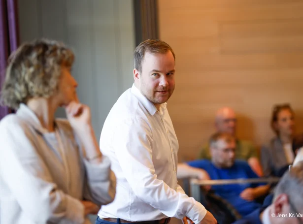 Beinir Johannesen og Fólkaflokkurin hava góðar dagar (Savnsmynd: Jens Kr. Vang)