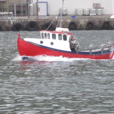 9 útróðrarbátar selja á Fiskamarknaðinum