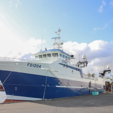 Heykur og Falkur landað í Runavík