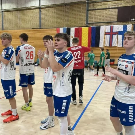 U-19 vunnu vunnu 16-11 á Litava