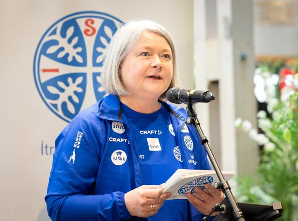 Elin Heðinsdóttir Joensen, ÍSF-forseti (Savnsmynd: Ólavur Frederiksen/FaroePhoto)