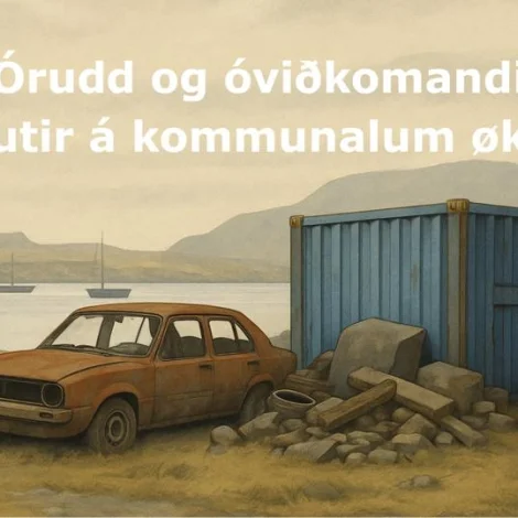 Órudd og óviðkomandi lutir á kommunalum øki