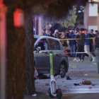 Koyrdi inn í mannamúgvu í Los Angeles