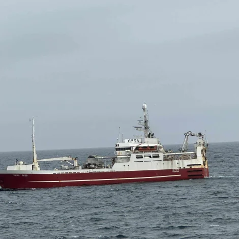 Hoyvík landaði í vikuskiftinum í Fuglafirði