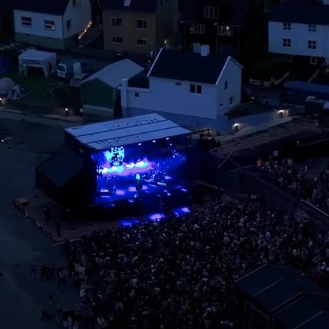 Dronuupptøkur frá G! Festivalinum