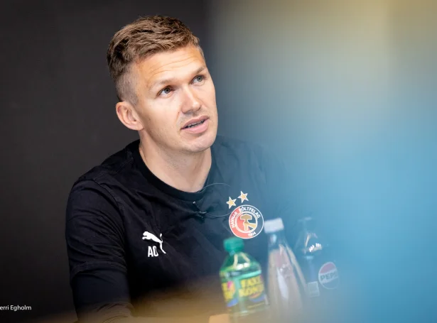 André Olsen stóð á odda fyri HB í líka yvir 13 mánaðir. Um hugt verður eftir miðaltalinum seinastu mongu árini, er tað í longra lagi (Mynd: Sverri Egholm)