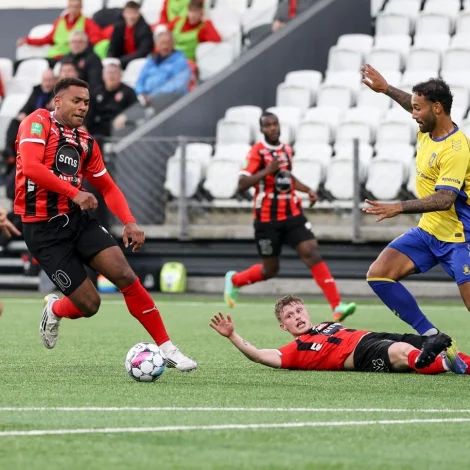 Brøndby slapp ikki av við HB, fyrrenm 94 og ein hálvur minuttir vóru farnir (Savnsmynd: Sverri Egholm)