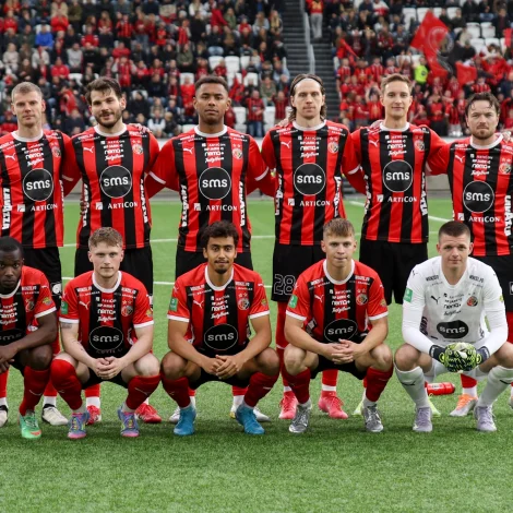 HB spældi ein góðan heimadyst í Conference League í fjør móti Brøndby - nú snýr tað seg um Motherwell, sum vann 2-0 í fyrra dystinum (Mynd: Sverri Egholm)