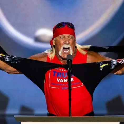 Glímarin Hulk Hogan deyður