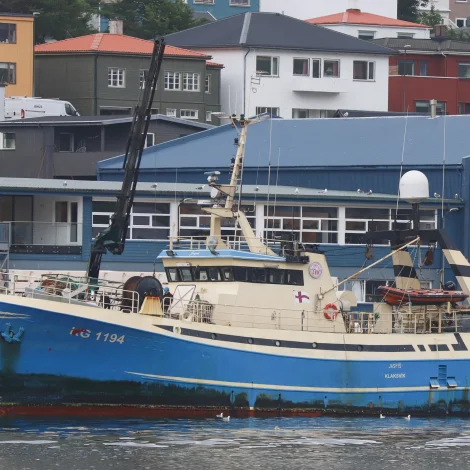 Jaspis og Ametyst landað í Klaksvík