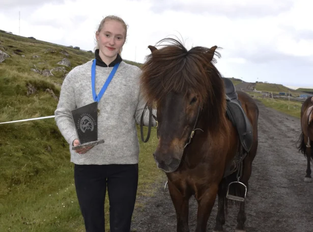 Silja Geirsdóttir Eystberg og Óðin