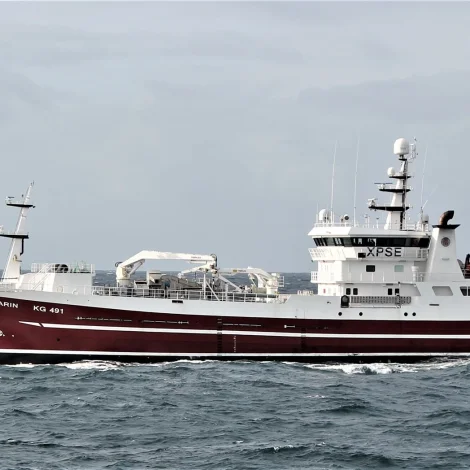 Borgarin skal landa til Pelagos