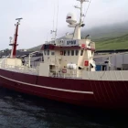 Garnaskipið Thor landar í Havn