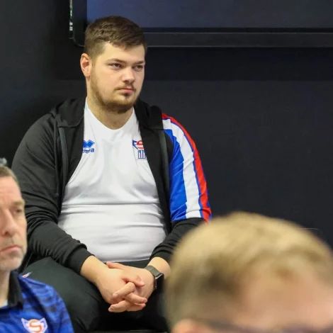 Hópurin til Baltic Cup úttikin