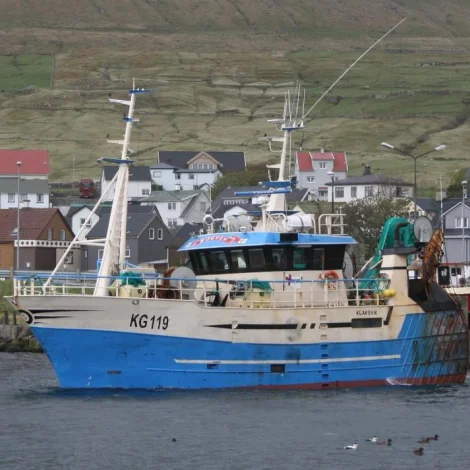 Búgvin landar á Toftum