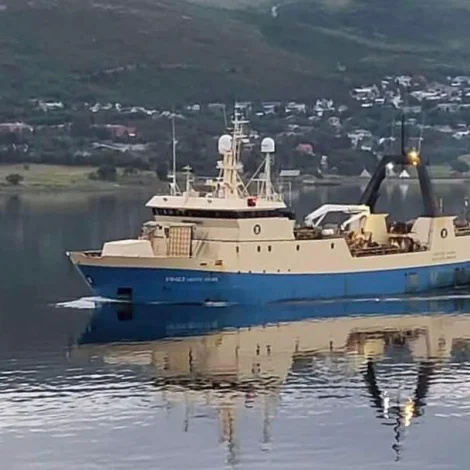 Arctic Viking hevur landað rækjur í Norður Norra