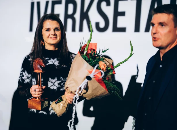 Suffía Nón við fyritøkuni Fjord gjørdist ársins íverkseti í fjør (Mynd: Íverksetarahúsið)