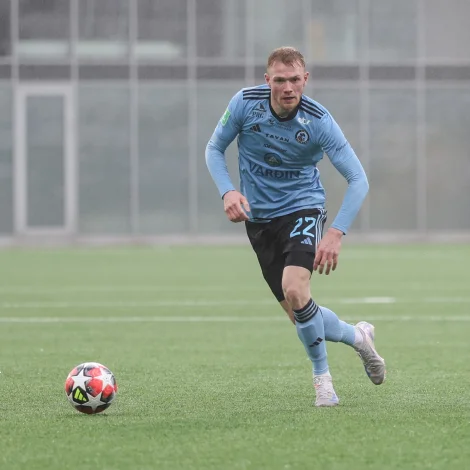 Skjóti strandingurin hevur spælt við Víkingi seinastu seks árini (Mynd: Sverri Egholm)