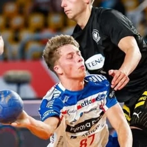 HSF: U19-menn: Føroyar - Týskland 28-28