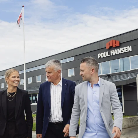 Bára Hansen og Tony Rasmussen taka yvir í Poul Hansen samtakinum