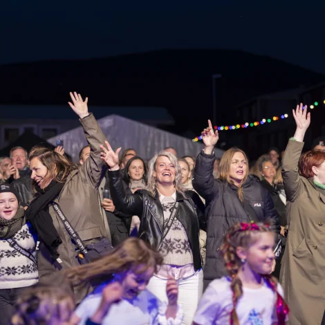 Myndir: Ljósfest í Vági