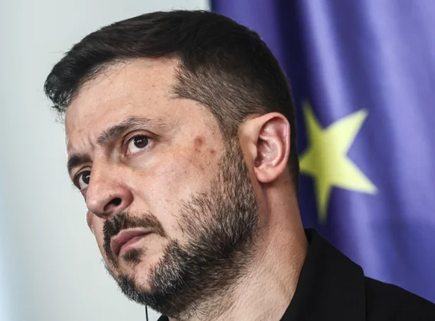 Volodymyr Zelenskyj (Mynd: EPA)