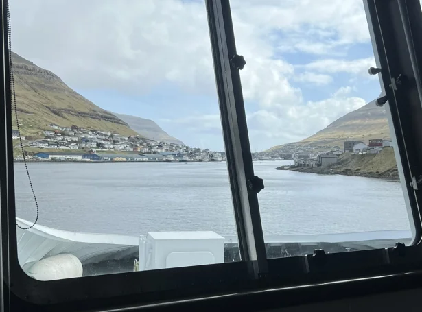 Leygardagin kemur Jákup Sverri til Klaksvíkar (Mynd: hav.fo)