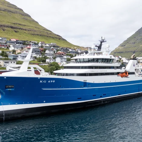 Christian í Grótinum skal landa í Fuglafirði