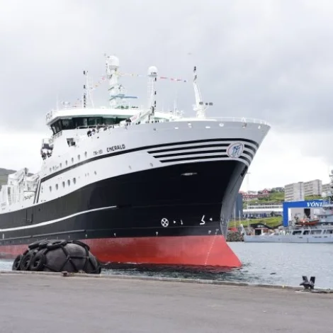 Emerald hevur landað 860 tons av rækjum í Norður Norra